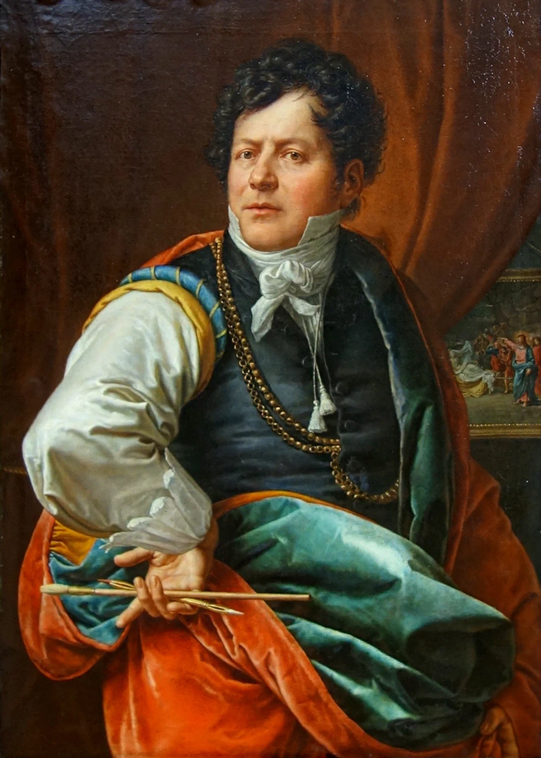 Jean - Baptiste Wicar, Autoritratto, Palais des beaux, arts de Lille